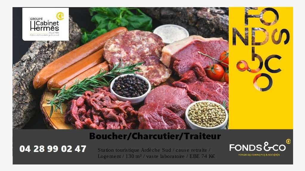 Vente boucherie en station touristique Ardèche Sud