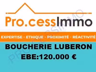 Vente boucherie traiteur avec logement Luberon