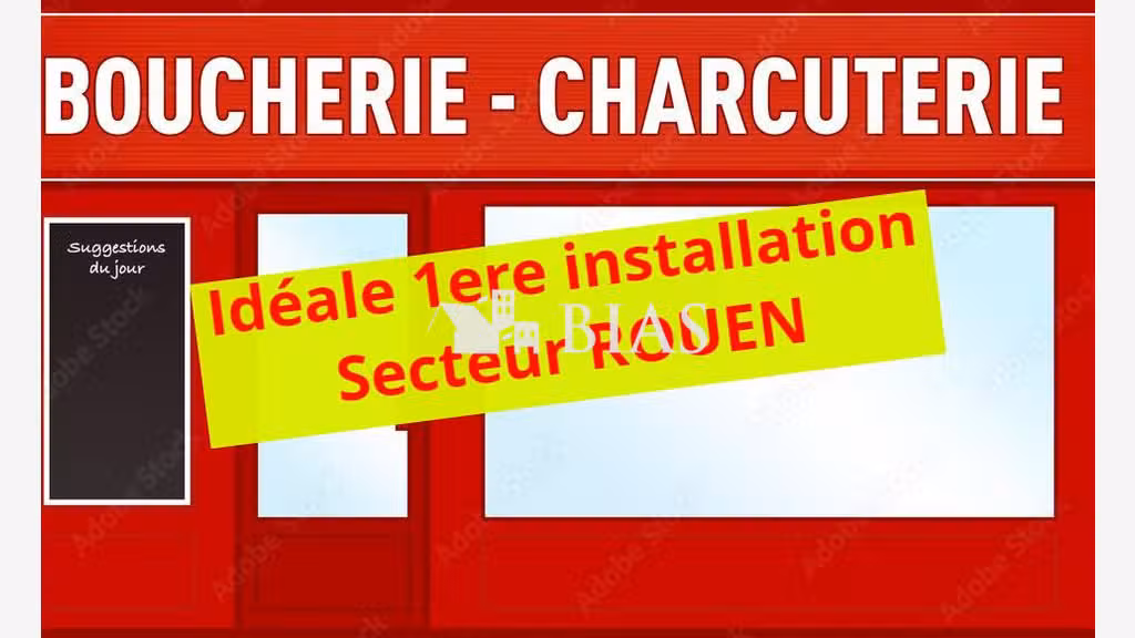 Boucherie charcuterie volailles à vendre à Rouen