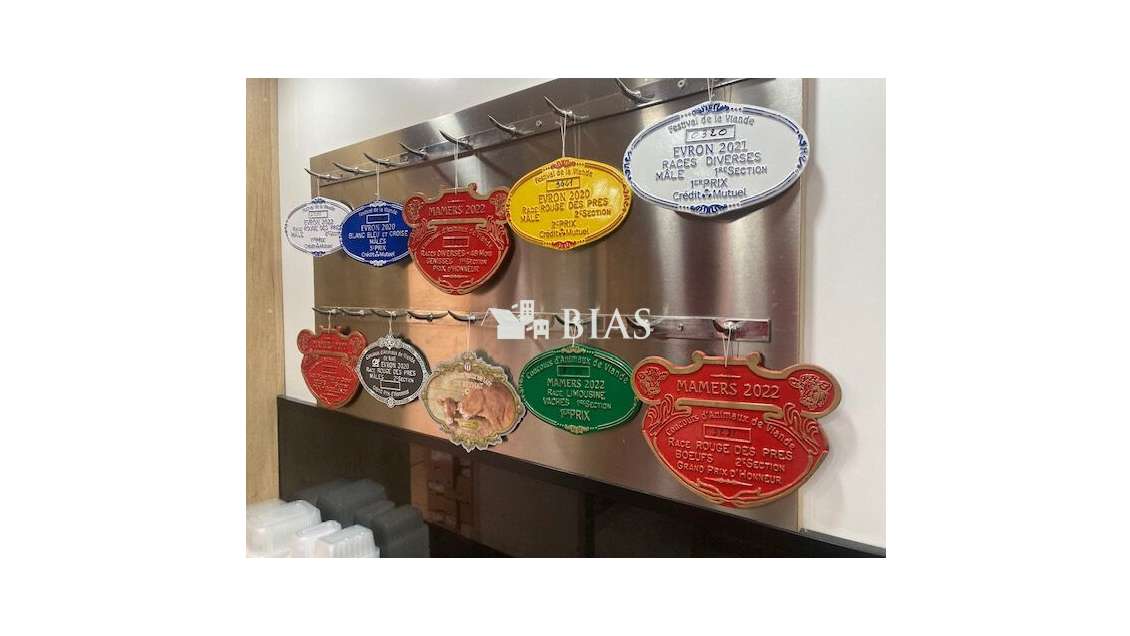 Vente boucherie + appart en centre ville Yvelines