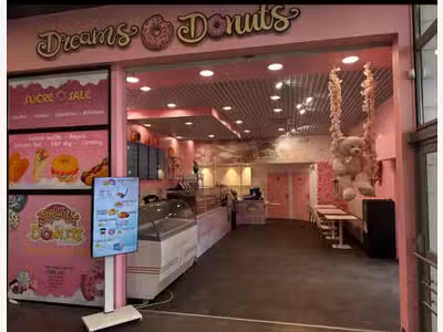 Cède boutique de donuts emplacement N°1 à Agen