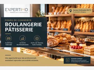 Vente boulangerie pâtisserie limitrophe Vaucluse