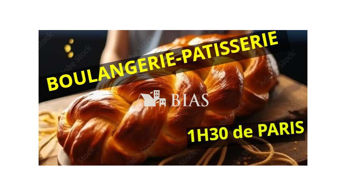 Boulangerie murs & fonds à vendre à 1h30 de Paris