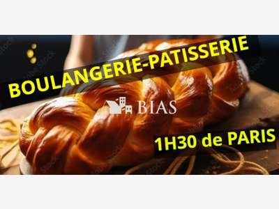 Boulangerie murs & fonds à vendre à 1h30 de Paris