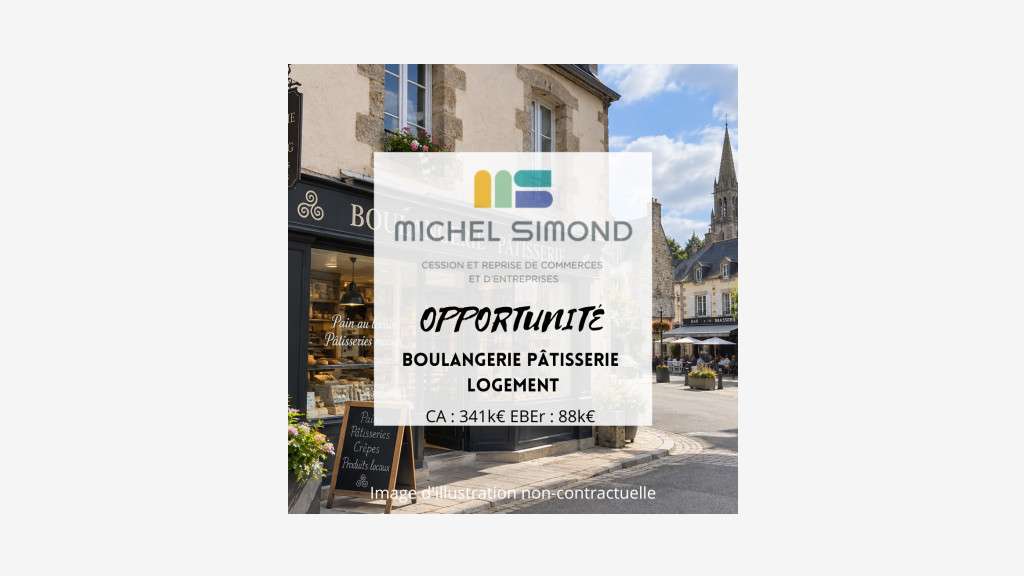 AV boulangerie artisanale avec logement Finistère