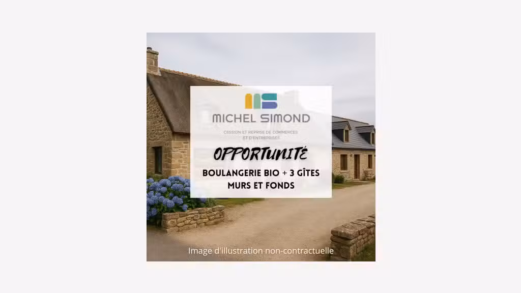 BOULANGERIE BIO + 3 GÎTES, MURS ET FONDS – FI