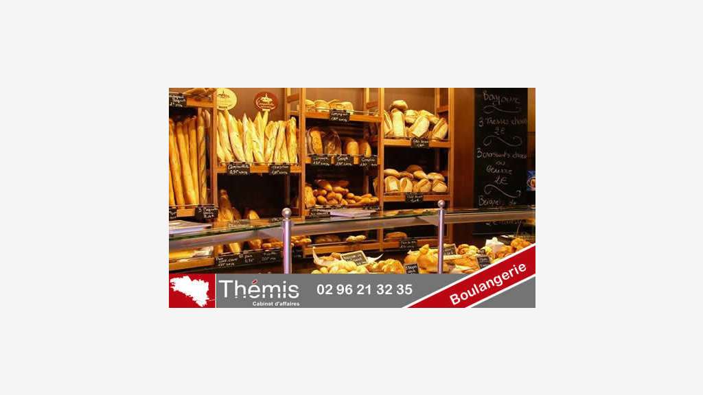 Vente boulangerie pâtisserie centre bourg 22