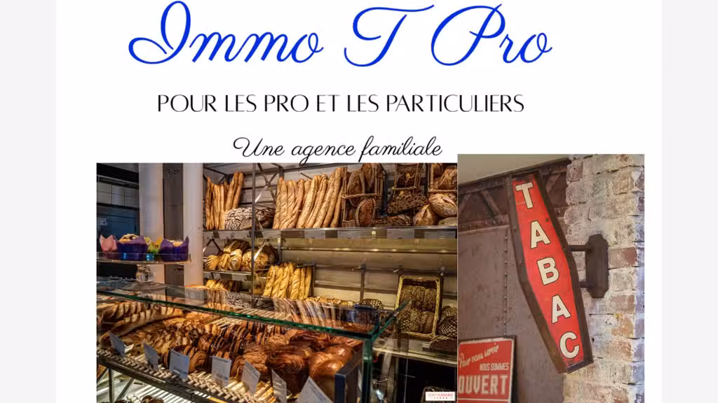 Vente boulangerie tabac jolie ville Vendée 85