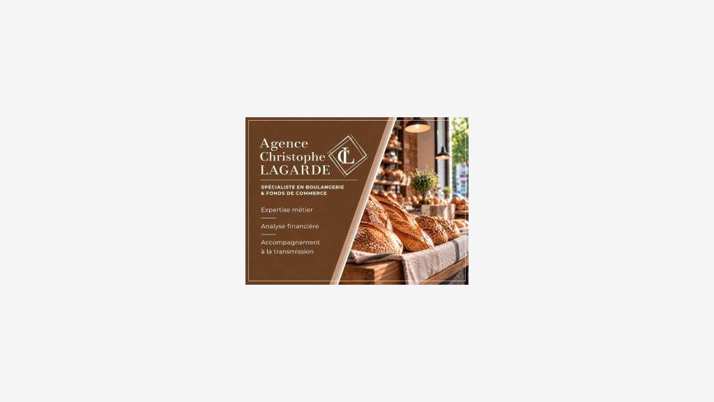 Boulangerie (40) Bel emplacement, logement 140 m²