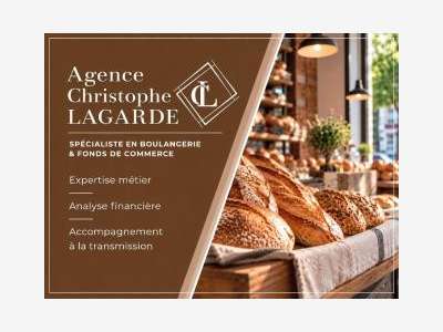 Boulangerie (40) Bel emplacement, logement 140 m²