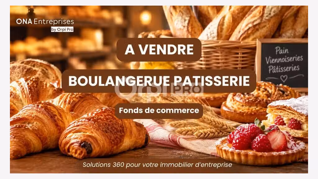 Vente boulangerie pâtisserie Limoges rue passante