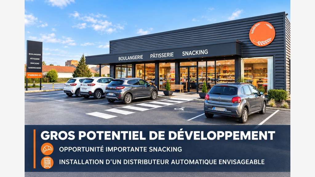 FDC boulangerie moderne à vendre à Luçon
