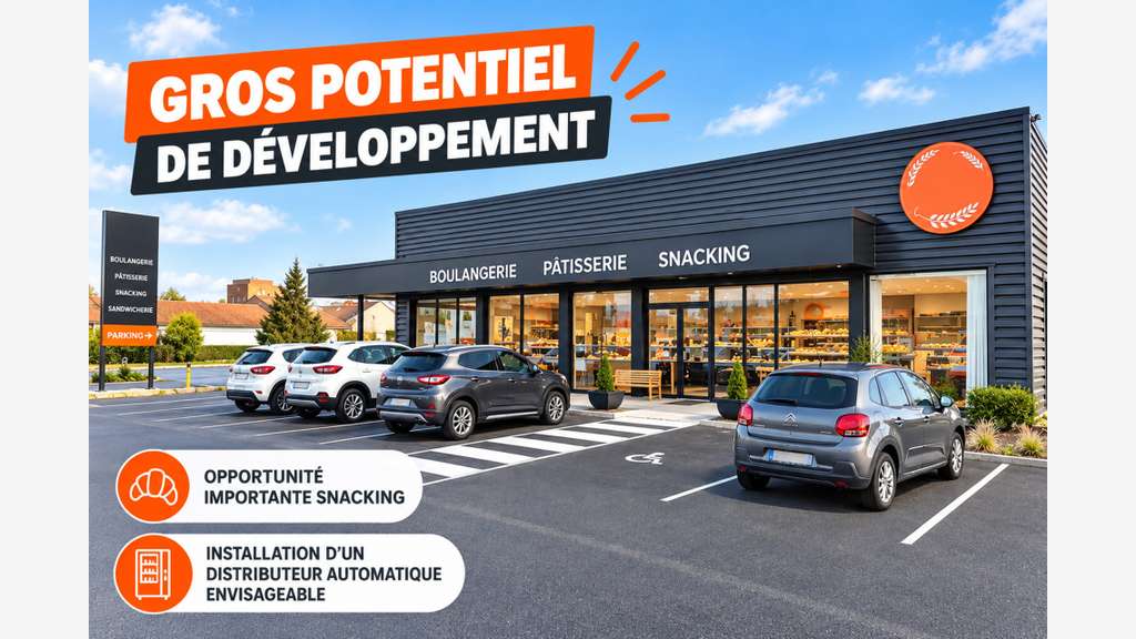 FDC boulangerie moderne à vendre à Luçon