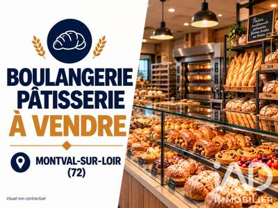 Vente boulangerie patisserie à Montval-sur-Loir