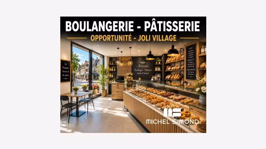 Vente boulangerie-pâtisserie rénovée dans l'Orne
