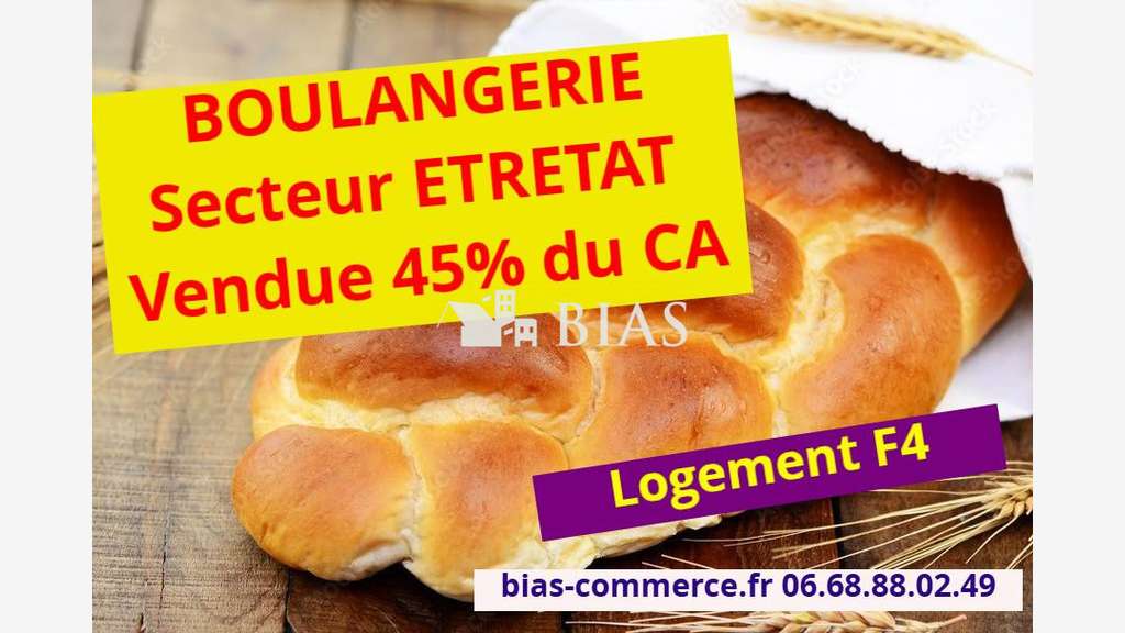 Vente boulangerie pâtisserie avec logement dept 76