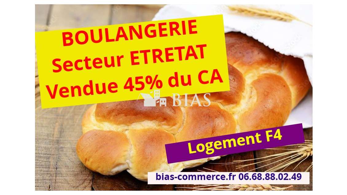 Vente boulangerie pâtisserie avec logement dept 76