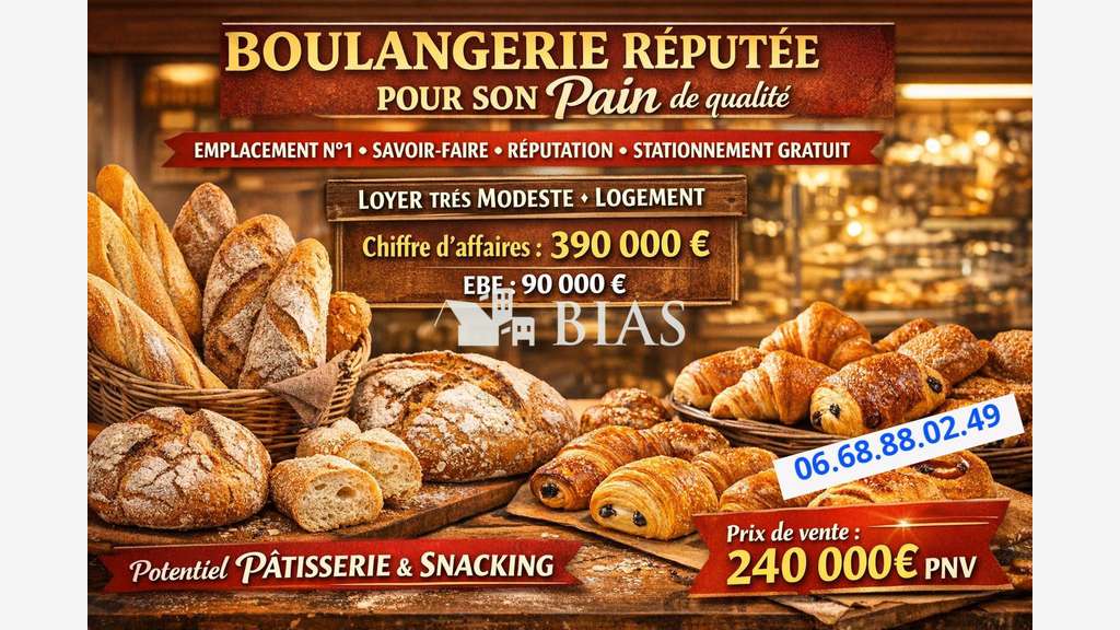 AV boulangerie réputée pour son pain de qualité 76