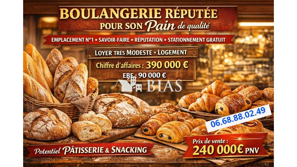 AV boulangerie réputée pour son pain de qualité 76