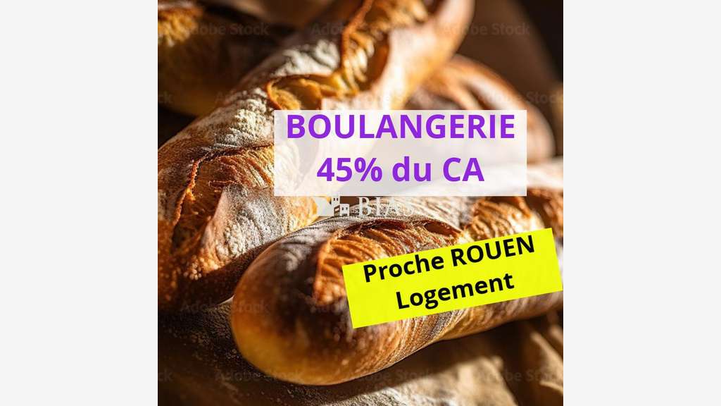 Vente boulangerie pâtisserie avec logement dept 76