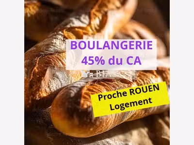 Vente boulangerie pâtisserie avec logement dept 76