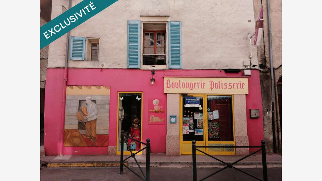 Vente boulangerie idéalement située à Tourves