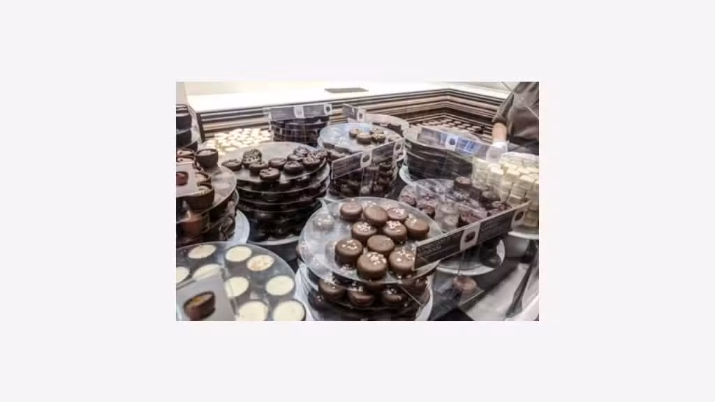 Vente chocolaterie en zone commerciale à Trévoux