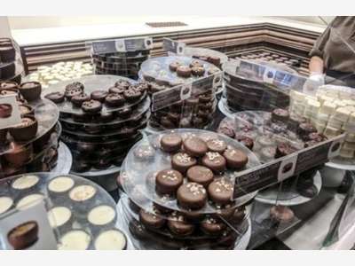 Vente chocolaterie en zone commerciale à Trévoux