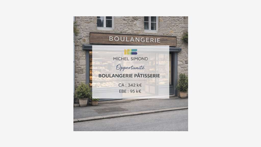 A céder boulangerie avec logement cœur de bourg