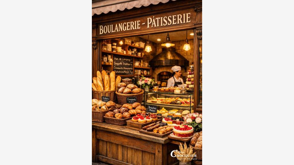 Vente boulangerie pâtisserie axe principal Vendée