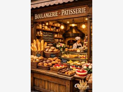 Vente boulangerie pâtisserie axe principal Vendée