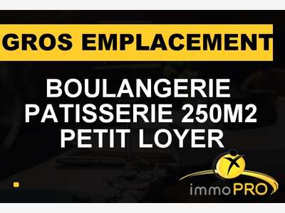 Vente boulangerie superbe empl en angle St Priest