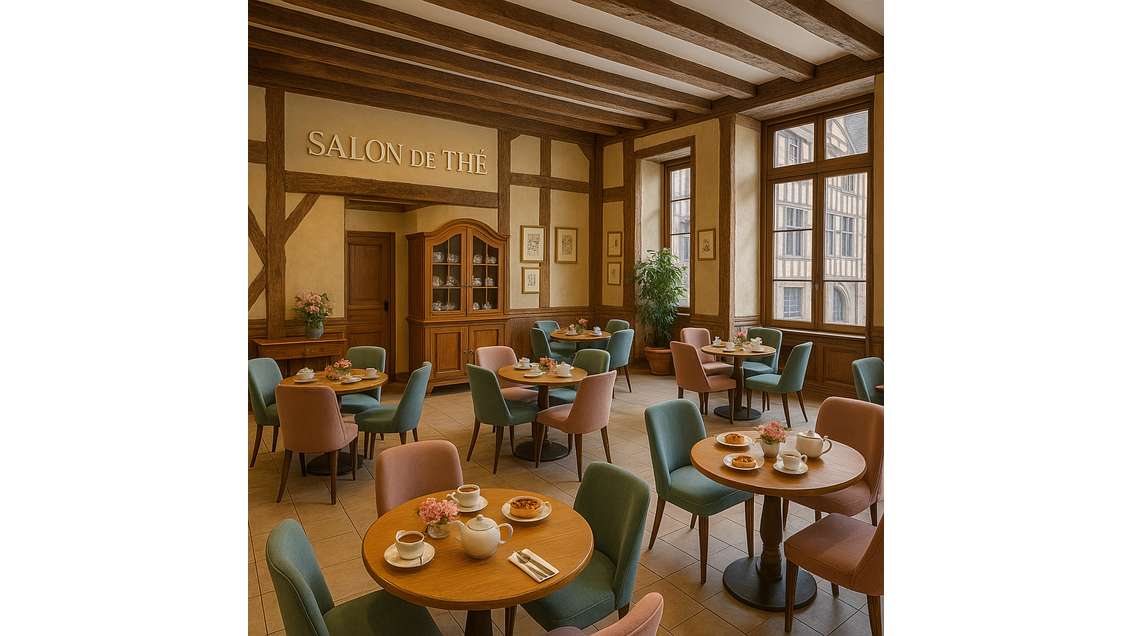 Salon de thé 100m² en centre-ville de Troyes