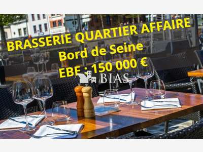 Vente brasserie bar 90 hecto à Rouen bord de Seine