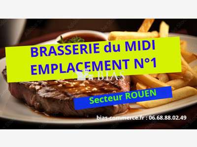 Brasserie du midi 130 pl à vendre Seine Maritime