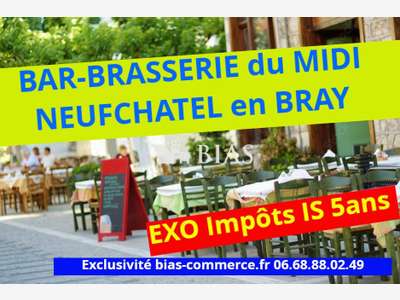 Vente brasserie du midi en centre ville bureau 76