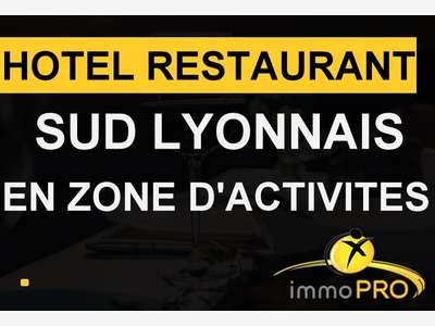 Vente hôtel restaurant en 1ère couronne Lyonnaise