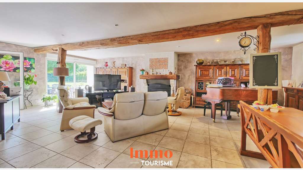 Vente maison d’hôtes et gîtes à 20min de Chambord