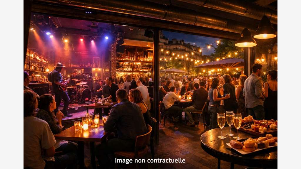Fonds bar club concerts licence IV 75010 Paris