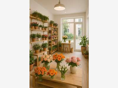 Vente FDC fleuriste de 90m² à l'est de l'Aube