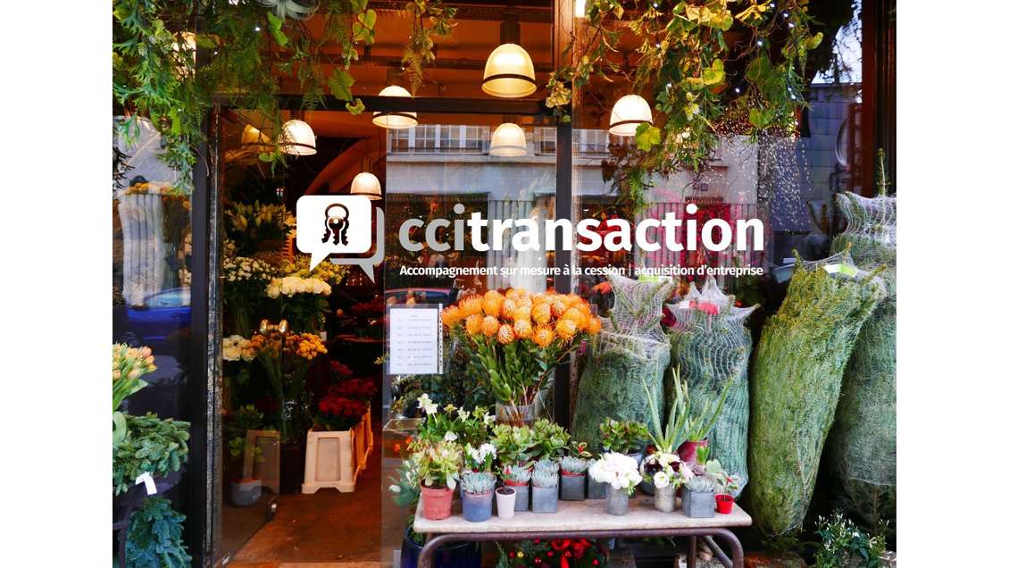 AV magasin fleurs en centre ville dynamique Eure