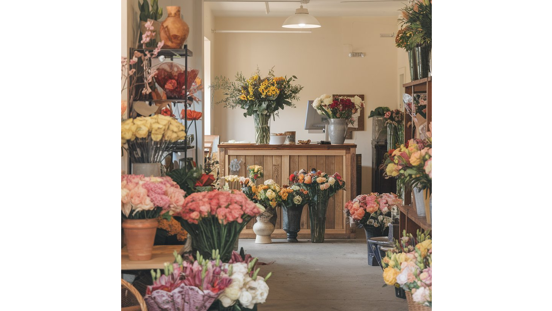 AV FDC fleuriste sur axe principal Saône et Loire