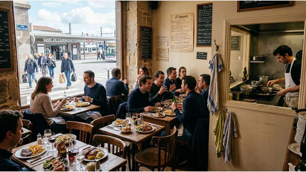 Vente restaurant 18 pl proche gare Clermont Fd