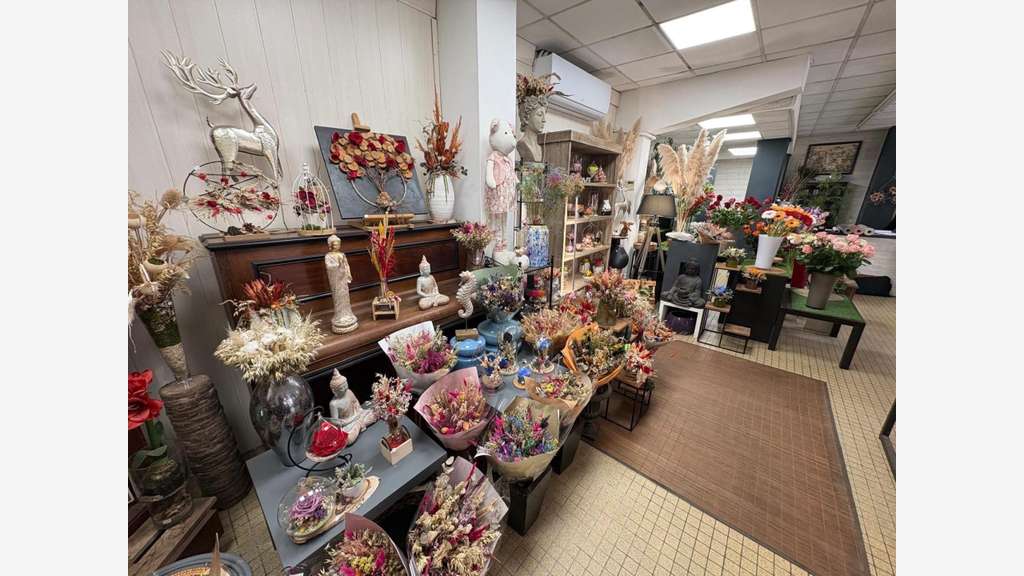 Vente FDC fleuriste emplacement premium à Morlaàs
