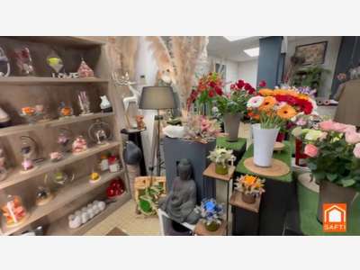 Vente FDC fleuriste emplacement premium à Morlaàs
