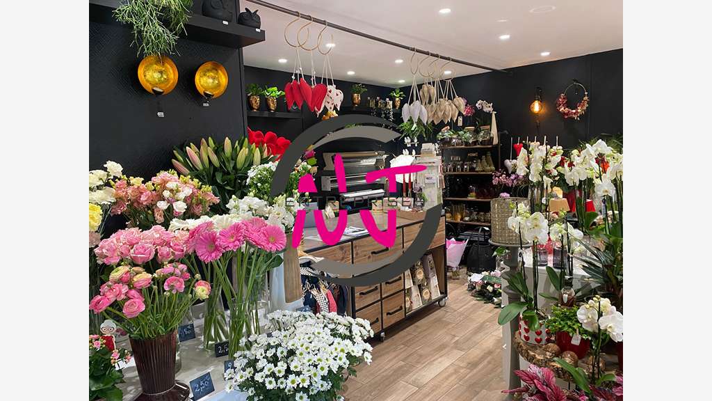 Vente FDC fleuriste au Sud-Est d'Angers