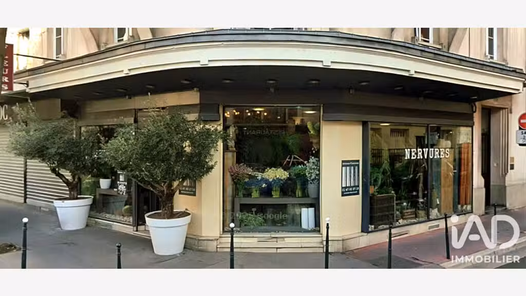 Vente commerce fleuriste à Asnières-sur-Seine