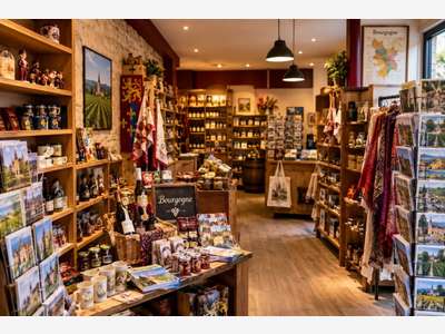 Vente magasin d'articles touristiques à Dijon