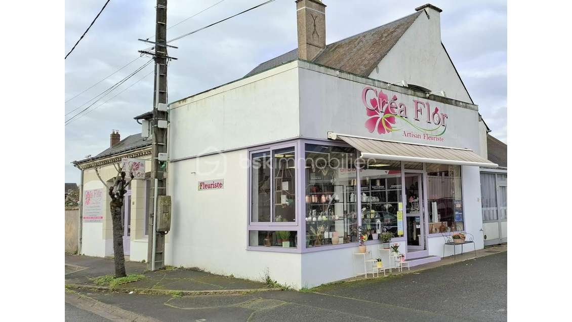 A vendre FDC boutique de fleurs rénovée Tours Nord