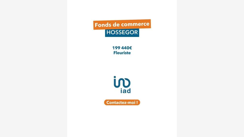 Vente FDC Fleuriste empl premium à Soorts-Hossegor